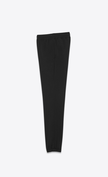 wool twill jogpants